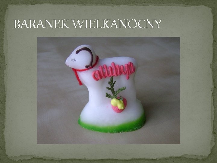 BARANEK WIELKANOCNY 