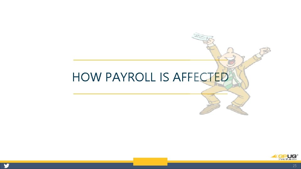 HOW PAYROLL IS AFFECTED 25 