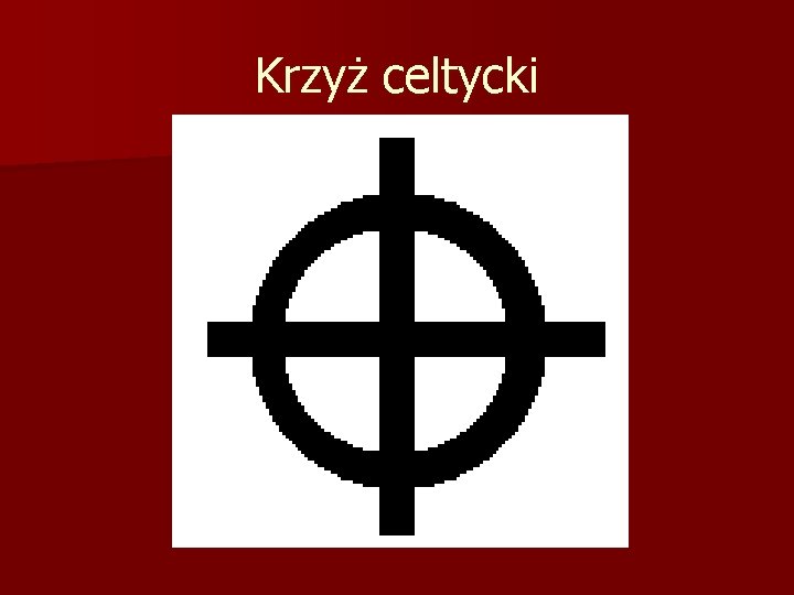 Krzyż celtycki 