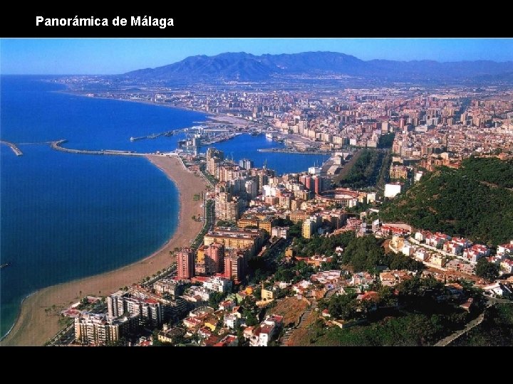 Panorámica de Málaga 