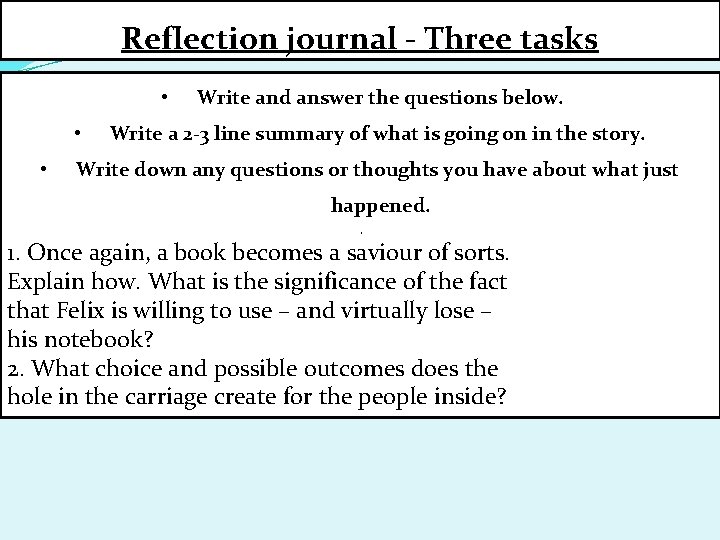 Once chapter 14 Date Objectives 1 2 Read