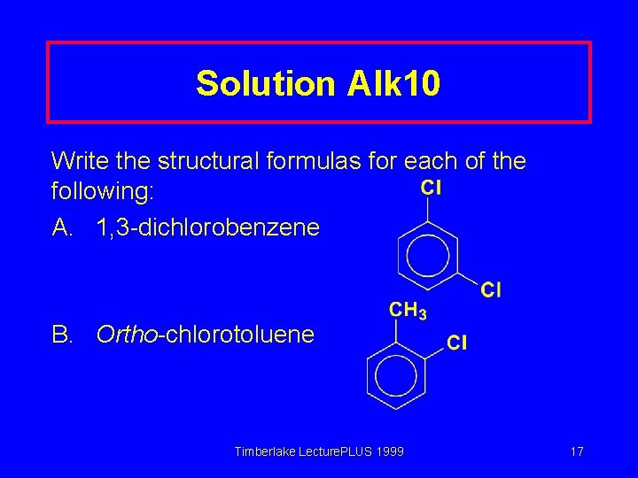 Solution Alk 10 Write the structural formulas for each of the following: A. 1,