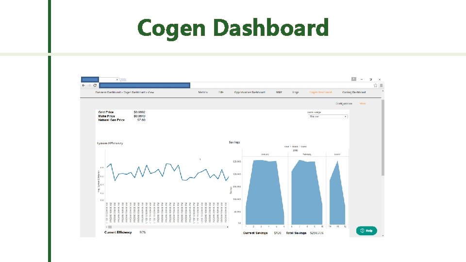 Cogen Dashboard 