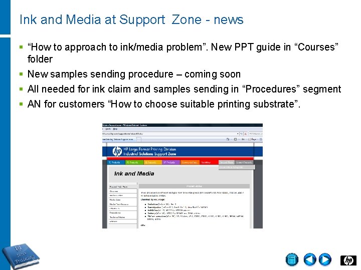 Ink and Media at Support Zone - news § “How to approach to ink/media