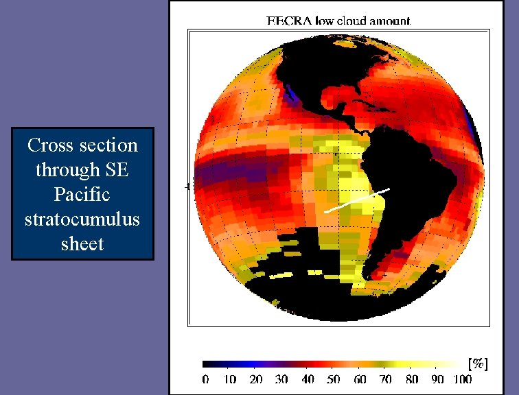 Cross section through SE Pacific stratocumulus sheet 