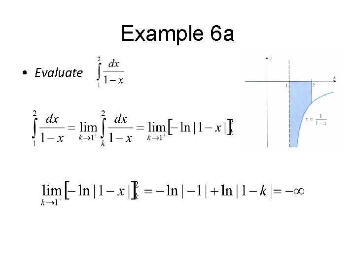 Example 6 a • Evaluate 