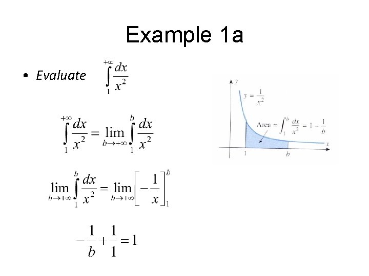 Example 1 a • Evaluate 