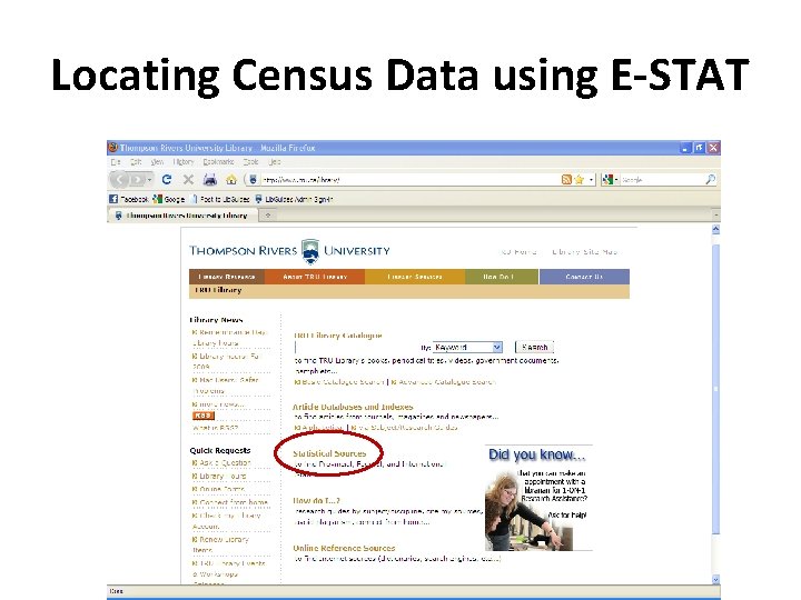 Locating Census Data using E-STAT 