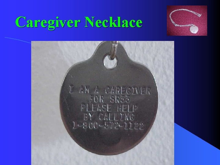 Caregiver Necklace 