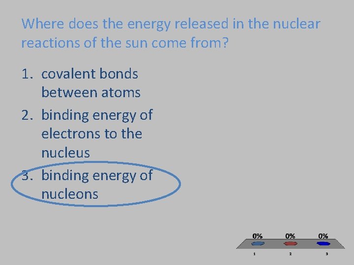 Where does the energy released in the nuclear reactions of the sun come from?
