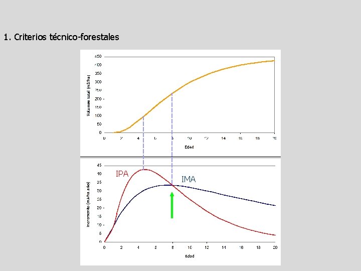 1. Criterios técnico-forestales IPA IMA 