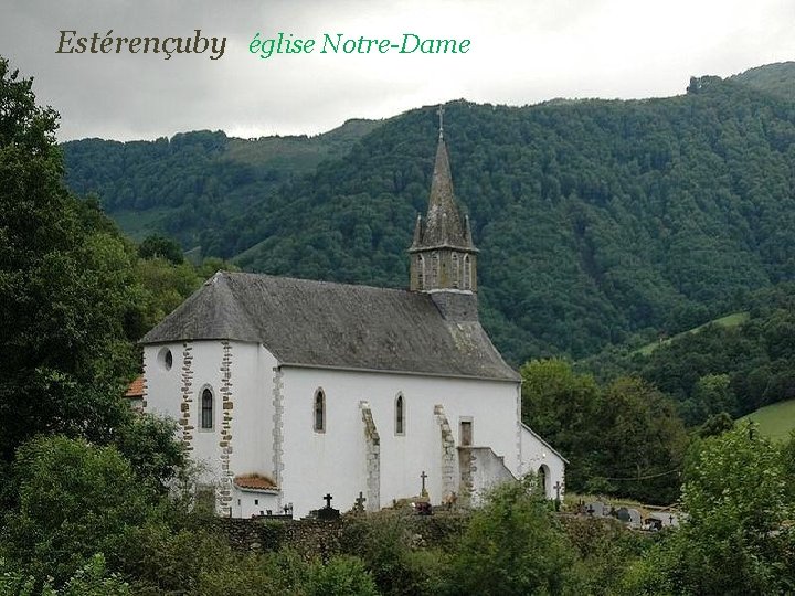 Estérençuby église Notre-Dame 