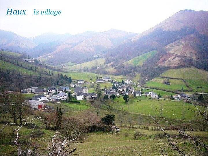 Haux le village 