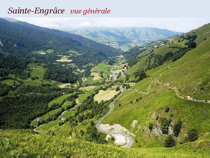 Sainte-Engrâce vue générale 