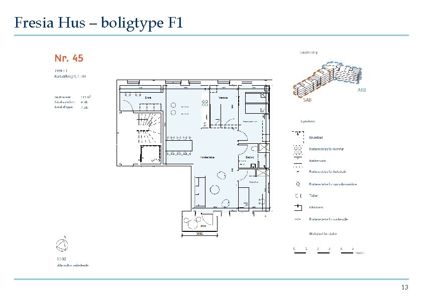 Fresia Hus – boligtype F 1 13 