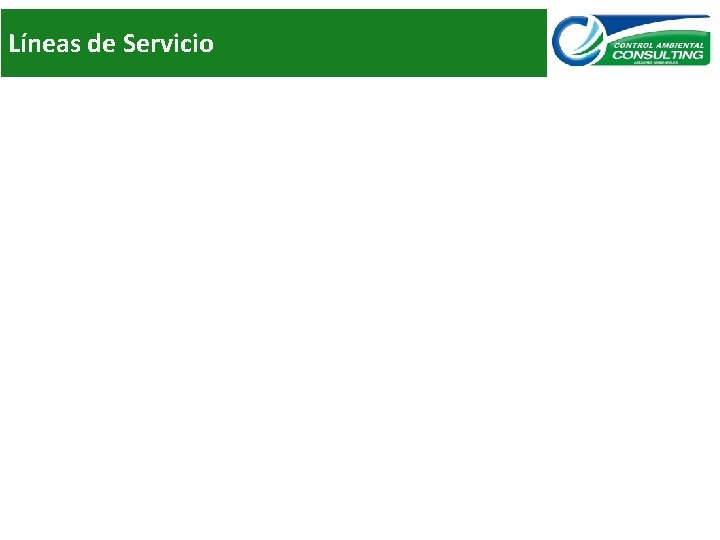 Líneas de Servicio 