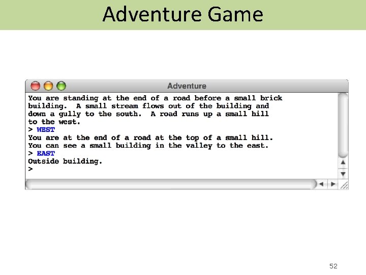 Adventure Game 52 