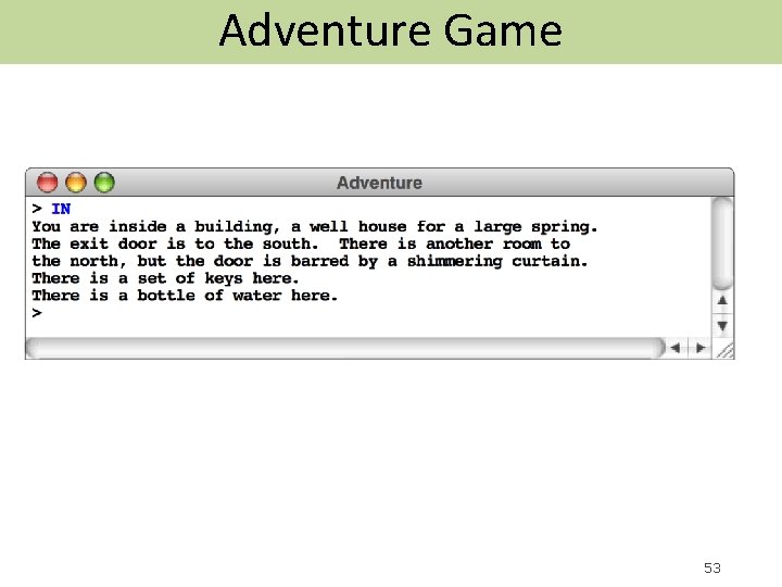 Adventure Game 53 