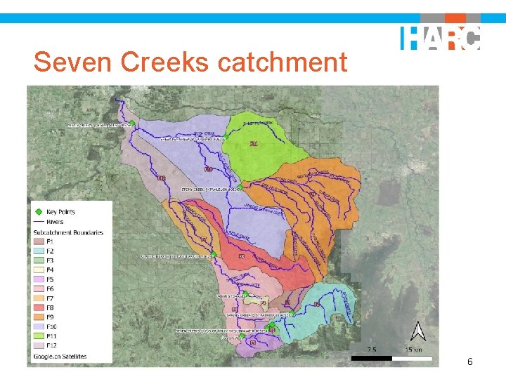 Seven Creeks catchment 01/12/2020 6 