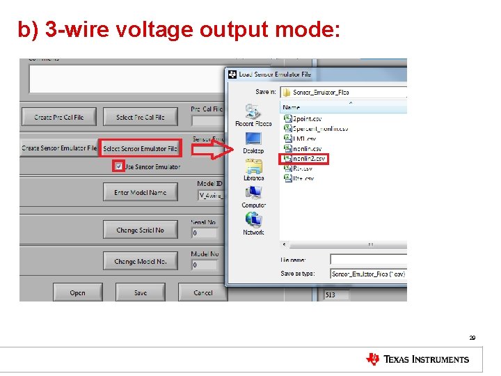 b) 3 -wire voltage output mode: 29 