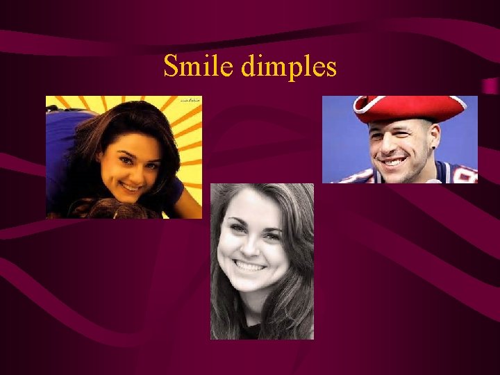 Smile dimples 