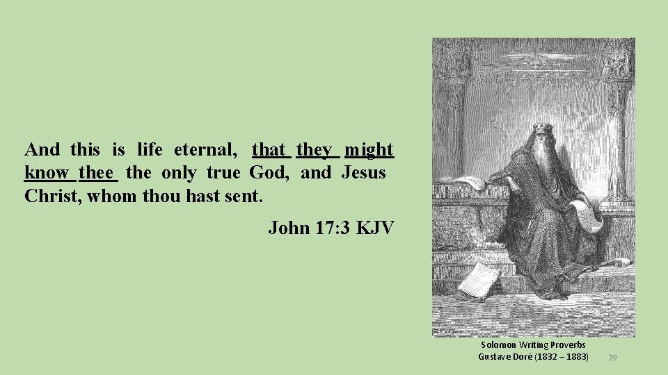 And this is life eternal, that they might know thee the only true God,