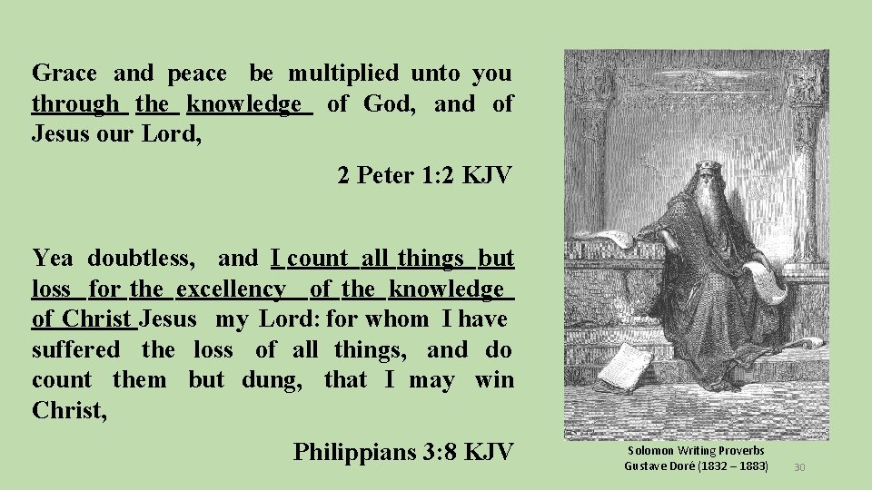 Grace and peace be multiplied unto you through the knowledge of God, and of