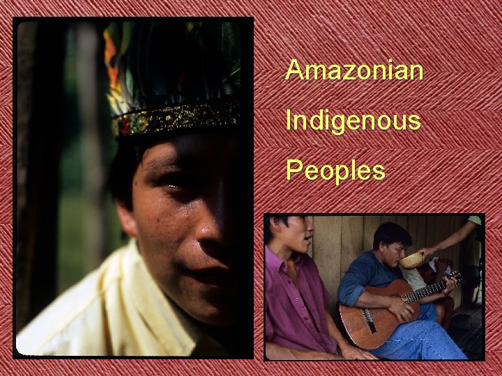 Amazonian Indigenous Peoples 