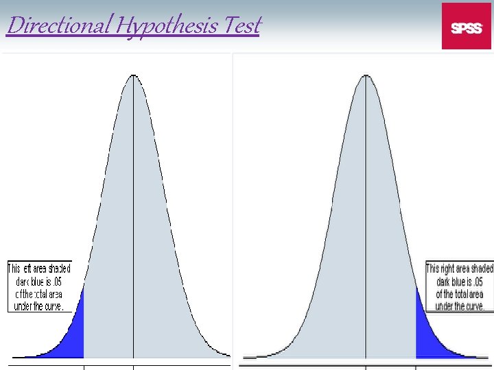 Directional Hypothesis Test 80 