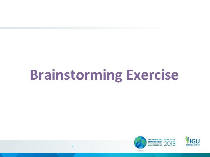 Brainstorming Exercise 8 