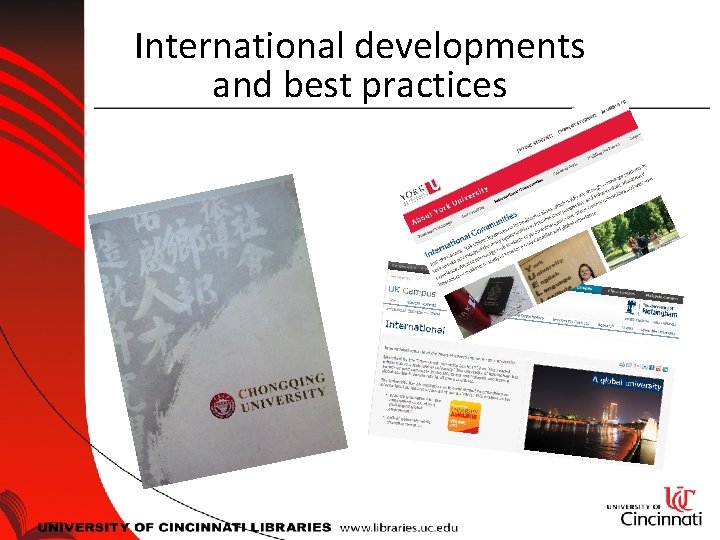 International developments and best practices 