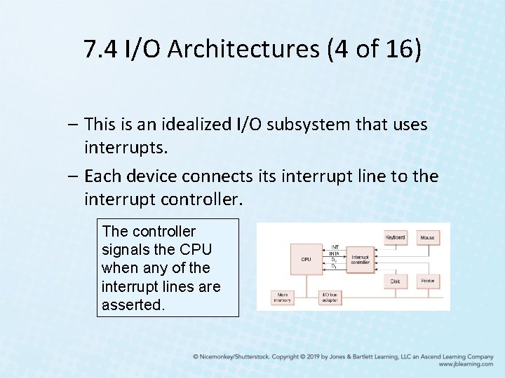 7. 4 I/O Architectures (4 of 16) – This is an idealized I/O subsystem 7. 4 I/O Architectures (4 of 16) – This is an idealized I/O subsystem