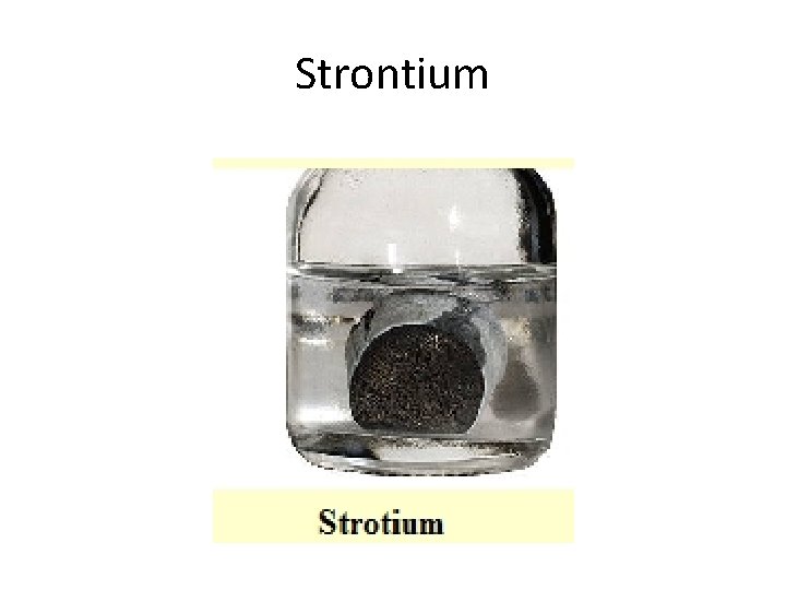 Strontium 