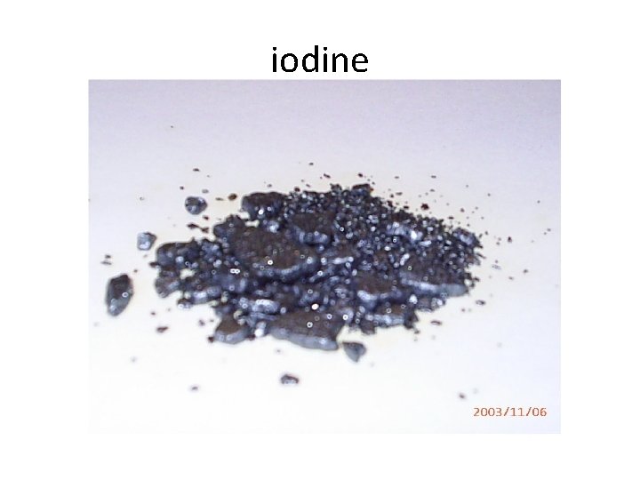 iodine 