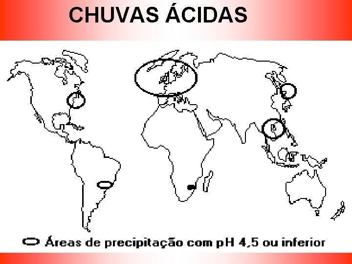 CHUVAS ÁCIDAS 