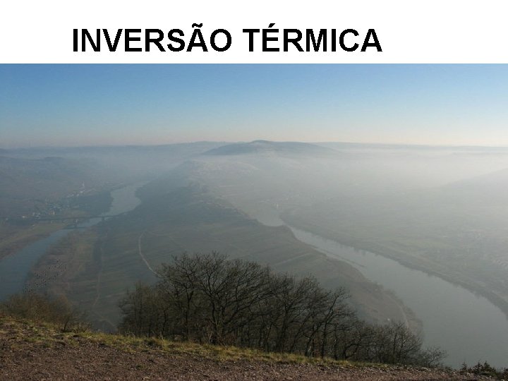 INVERSÃO TÉRMICA 