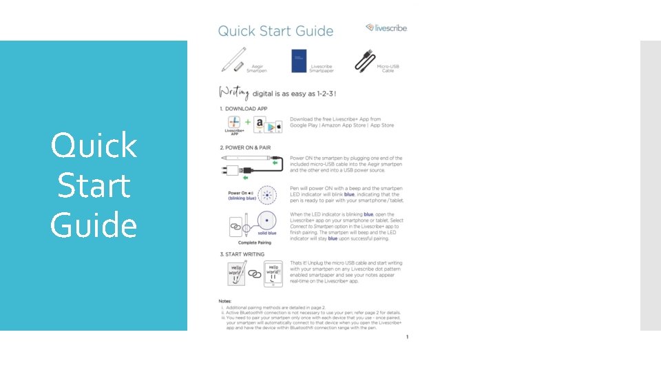 Quick Start Guide 