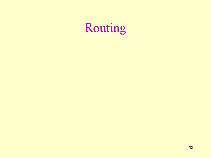 Routing 38 