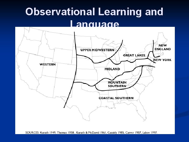 Observational Learning and Language Observational Learning and Language