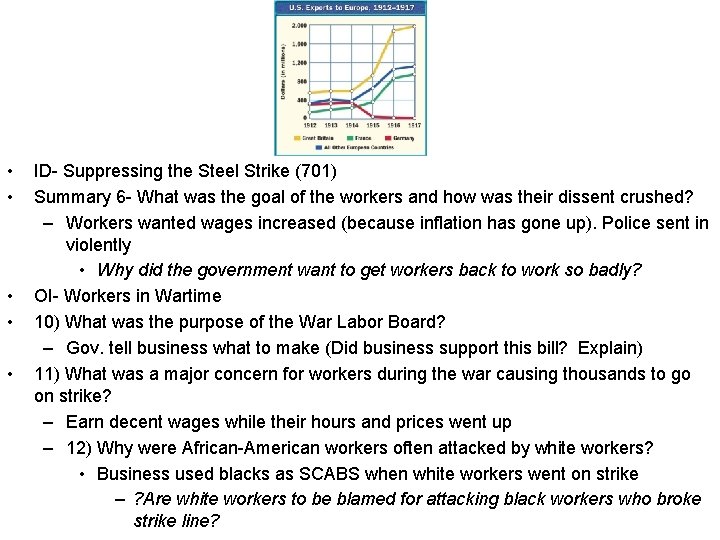  • • • ID- Suppressing the Steel Strike (701) Summary 6 - What