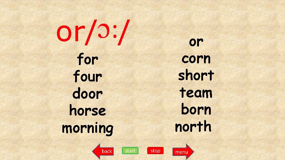or/ / for four door horse morning or corn short team born north 