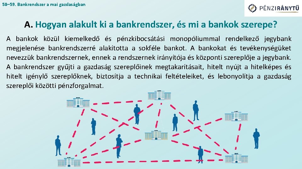 58– 59. Bankrendszer a mai gazdaságban A. Hogyan alakult ki a bankrendszer, és mi