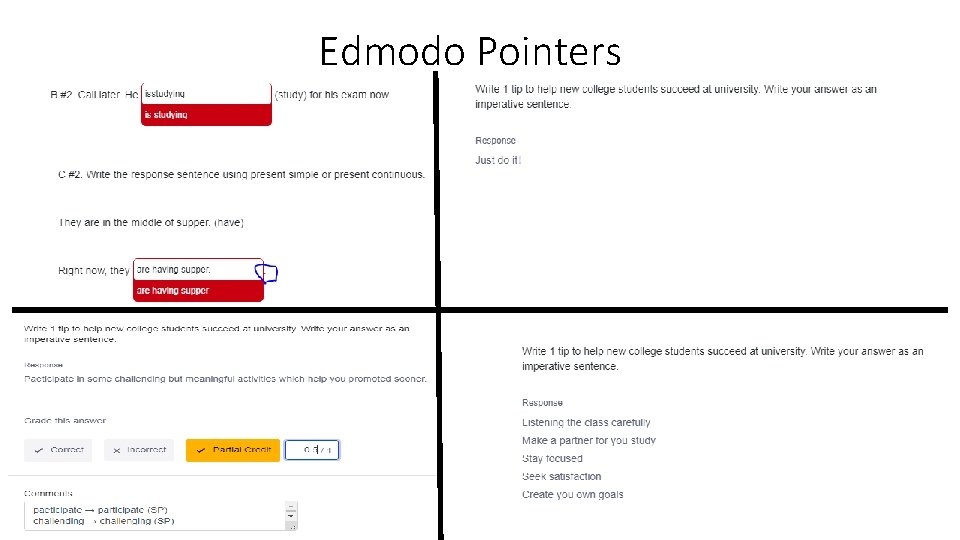 Edmodo Pointers 