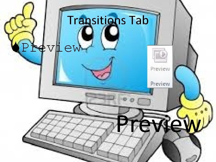 Transitions Tab Preview 