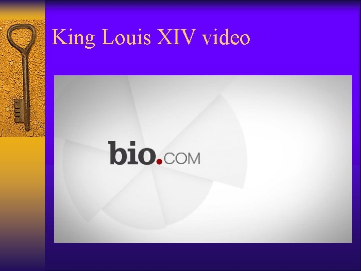 King Louis XIV video 