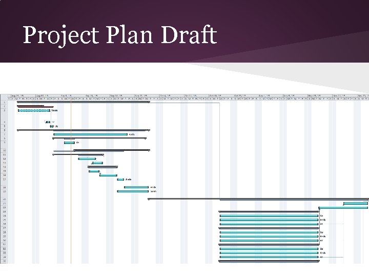 Project Plan Draft 