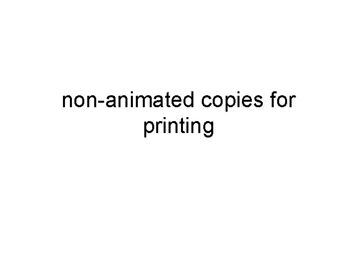 non-animated copies for printing 