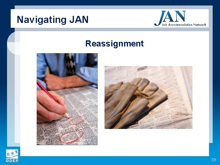 Navigating JAN Reassignment 39 