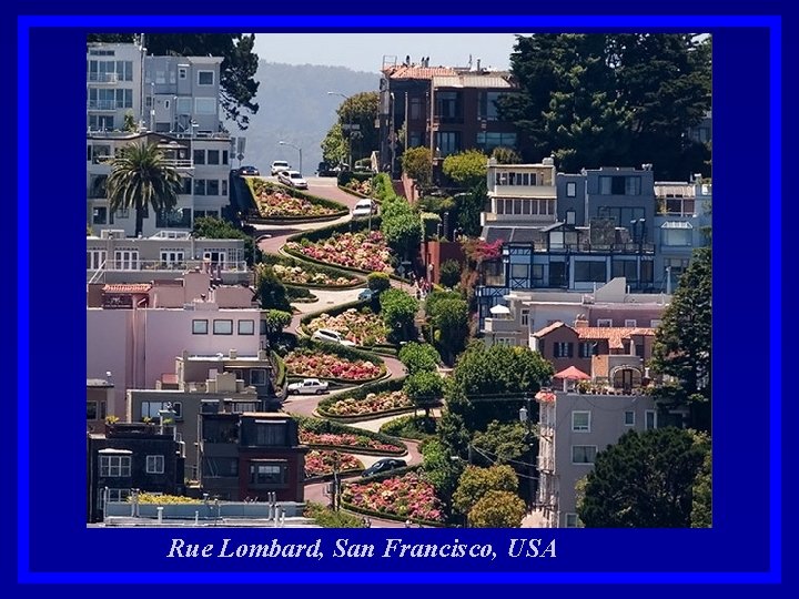 Rue Lombard, San Francisco, USA 