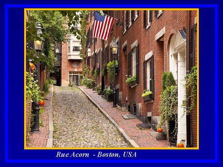 Rue Acorn - Boston, USA 